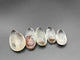 5 Pieces Buddhist Monk Bodhi Kensho Garden Quartz Inner Scene Carving
