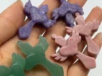 Sword With Wings Heart Shaped Stone Carving Wholesale Aventurine Lepidolite -Wholesale Crystals