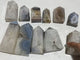 11 Pieces Geode Druzy Agate Tower