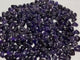 190 Pieces High Quality Deep Purple Chevron Amethyst Heart