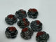 Africa Blood Stone Red Rose Flower Carving Wholesale -Wholesale Crystals