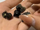 4 Types Mini Gold Sheen Obsidian Carving Wholesale Cat Butterfly Bow Tie