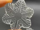 Clear Smelting Quartz Snowflake Carving Wholesale