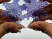 Fluorite Snowflake Carving Wholesale