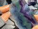 Rainbow Fluorite Rough Side Tower Point Wholesale