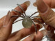 Citrine Crystal Sphere Spider Ornament Handmade Alloy Spider Wholesale