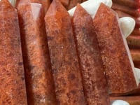 Red Strawberry Quartz Tower Points Wholesale
