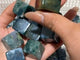 Moss Agate Cube Tumbled Wholesale