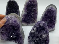 5 Pieces Beautiful Amethyst Clusters Geode