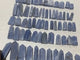 71 Pieces High Quality Blue Lace Agate Four-Sided Points