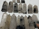 18 Pieces Large Black Tourmaline Clear Quartz Tower