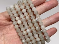 White Moonstone Bracelet 