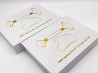 Black Obsidian Roller and Gua Sha A Set Wholesale