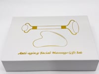 Clear Quartz Roller and Gua Sha A Set Wholesale