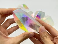 Aura Clear Quartz Free Form Crystal Wholesale