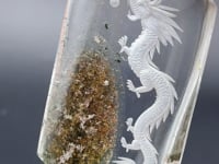 High Grade Super Clear Chinese Dragon Garden Quartz Inner Scene Carving(HGUD03)