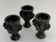 Yooperlite Stone Devil's Palm Skull Wineglass Wholesale