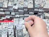 Dendritic Sage Jasper Tree Stone Four-Sided Tower Point Wholesale