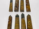 8 Pieces Large Yellow Ocean Jasper Tower