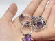 Beautiful Amethyst Cut Faceted Ring Wholesale