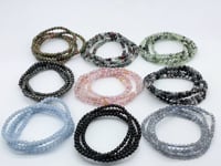 9 Types Mini Beads 4mm Bracelet Wholesale Africa Blood Stone Gold Sheen Obsidian Labradorite