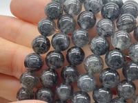 Natural Black Mica Biotite Quartz Bracelet Wholesale