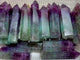 Large Fat Watermelon Colourful Fluorite Tower Point Wholesale