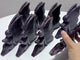 8 Pieces Lepidolite Butterfly Fairy Carving