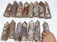 16 Pieces Fat Sakura Flower Agate Tower Points