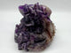 Beautiful Chevron Amethyst Dragon Castle Carving