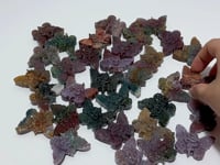 Ocean Jasper Butterfly Snake Carving Wholesale