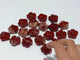 Red Jasper Rose Flower Carving Crystal Wholesale