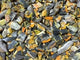 Polished Bumblebee Jasper Gravel Chips Mixed Size Wholesale