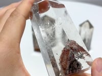 4 Pieces Garden Quartz Tower Points Lodolite