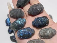 High Quality Labradorite Buddha Head Carving Wholesale