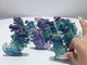 Rainbow Fluorite Dinosaur Carving Wholesale