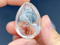 4 Pieces Dolphin Garden Quartz Inner Scene Carving