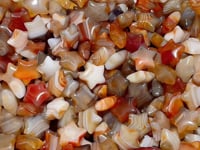 1.5cm Mini Carnelian Star DIY Pendant Wholesale