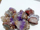 9 Pieces Amethyst Mixed Agate Frog Carving