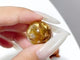 3 Pieces High Quality Gold Rutile Spheres