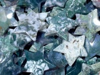 Large Moss Agate Star Wholesale