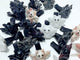 6 Types Halloween Bat Crystal Car Air Vent Clips Wholesale Car Accessories Obsidian Garnet