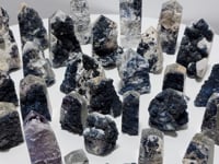 29 Pieces Beautiful Blue Fluorite Raw Tower Specimen Stone