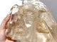 Large Clear Quartz Skull Back Rough Carving