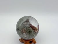 Enhydro Garden Quartz Sphere With Moving Bubble