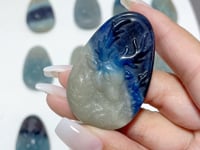 12 Pieces Trolleite Sika Deer Crystal Carving