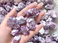 10.2lbs Raw Spark Purple Lepidolite Specimen