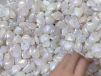 Aura Clear Quarz Heart Crystal Wholesale