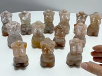 13 Pieces Sakura Flower Agate Beautiful Goddess