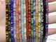 17 Types Crystal Spacer Rondelle Beads Wheel Beads Wholesale DIY Accessories Bracelets